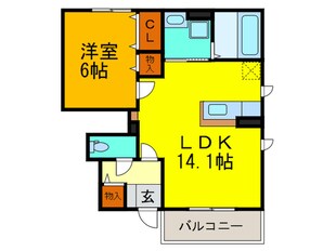 サンフォレストＮの物件間取画像